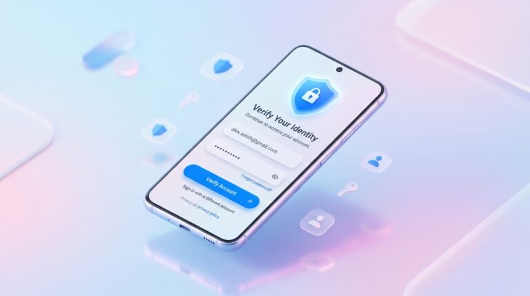 What Is FRP Lock on Android? Complete Beginner's Guide 2 Android phone showing Google Account verification after a factory reset